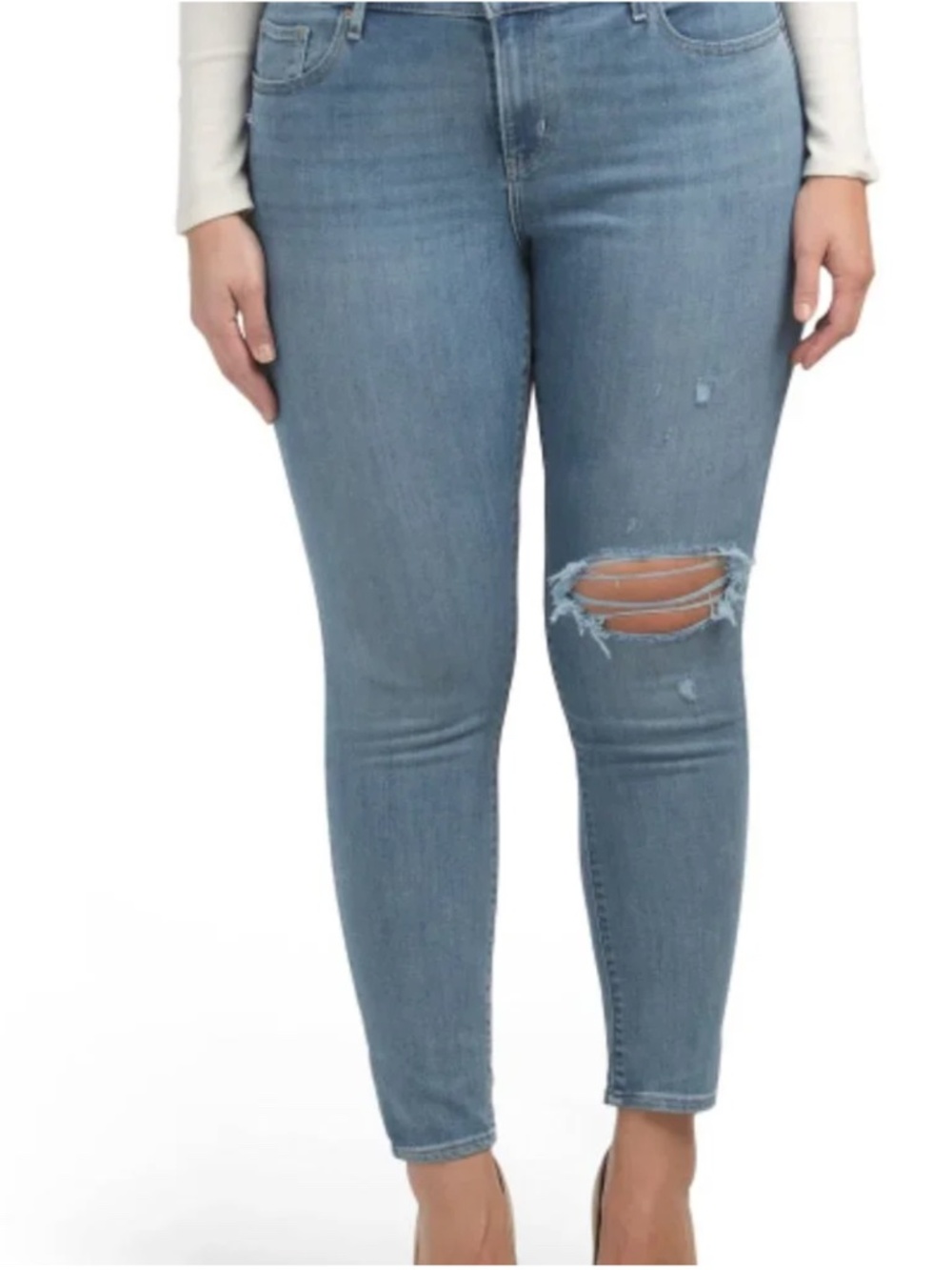*NWT* Levi's Women's Plus Size 711 DIstressed Skinny Jeans 20W
